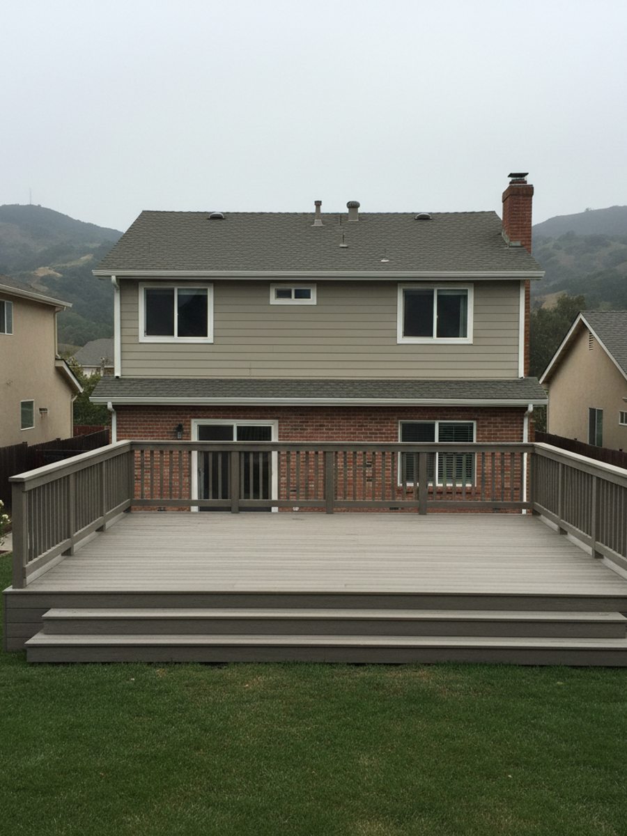 Deck Installation completed by Midway Deck Co in Madera, CA