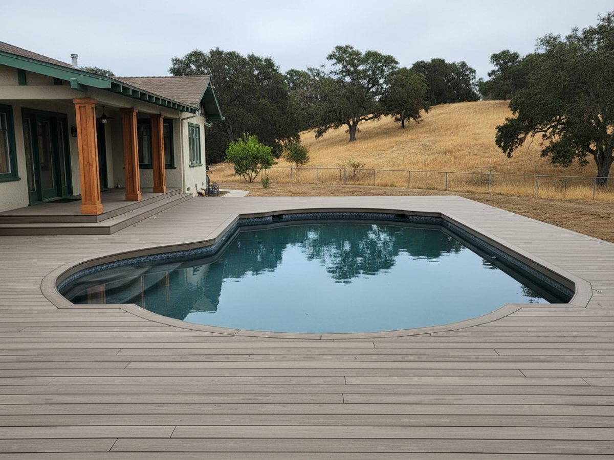 Deck Repair completed by Midway Deck Co in Oakhurst, CA